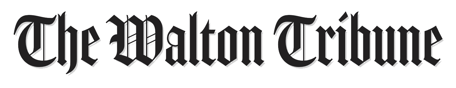 The Walton Tribune logo — Stars & Stripes American sponsor, WCYR 2026 Car Show