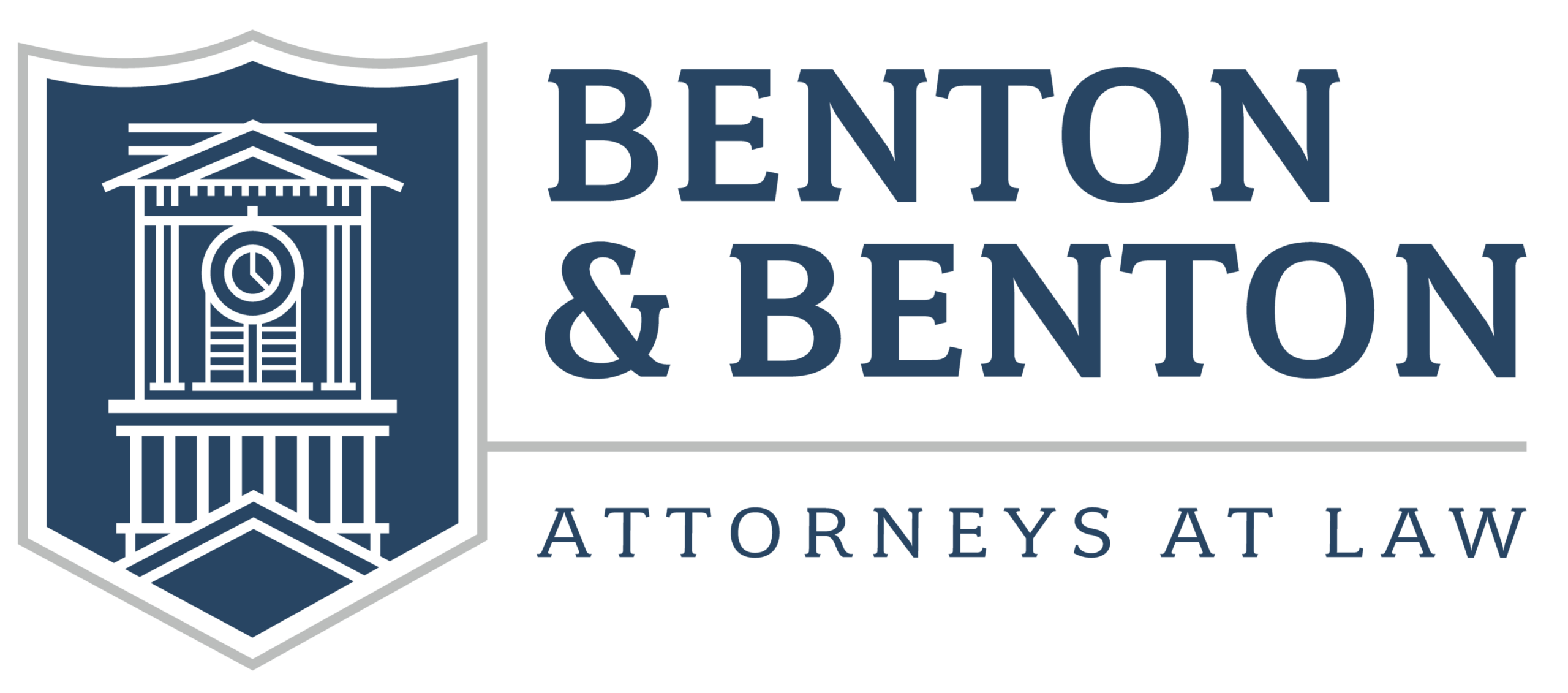 Benton & Benton Attorneys At Law logo — Red Blooded American sponsor, WCYR 2026 Car Show