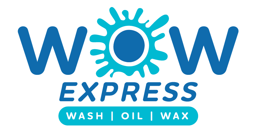 WOW Express Oil Change and Auto Repair logo — Stars & Stripes American sponsor, WCYR 2026 Car Show